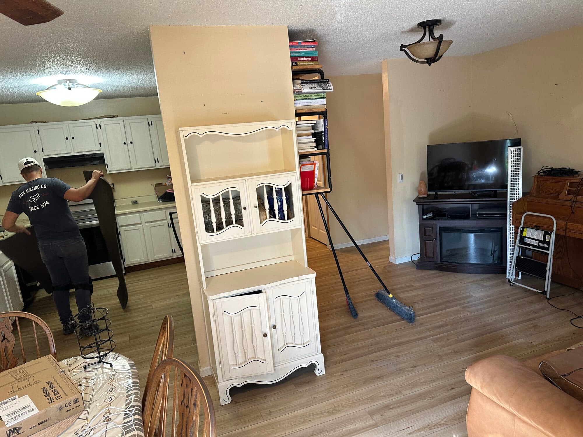 Kitchen LVP installation