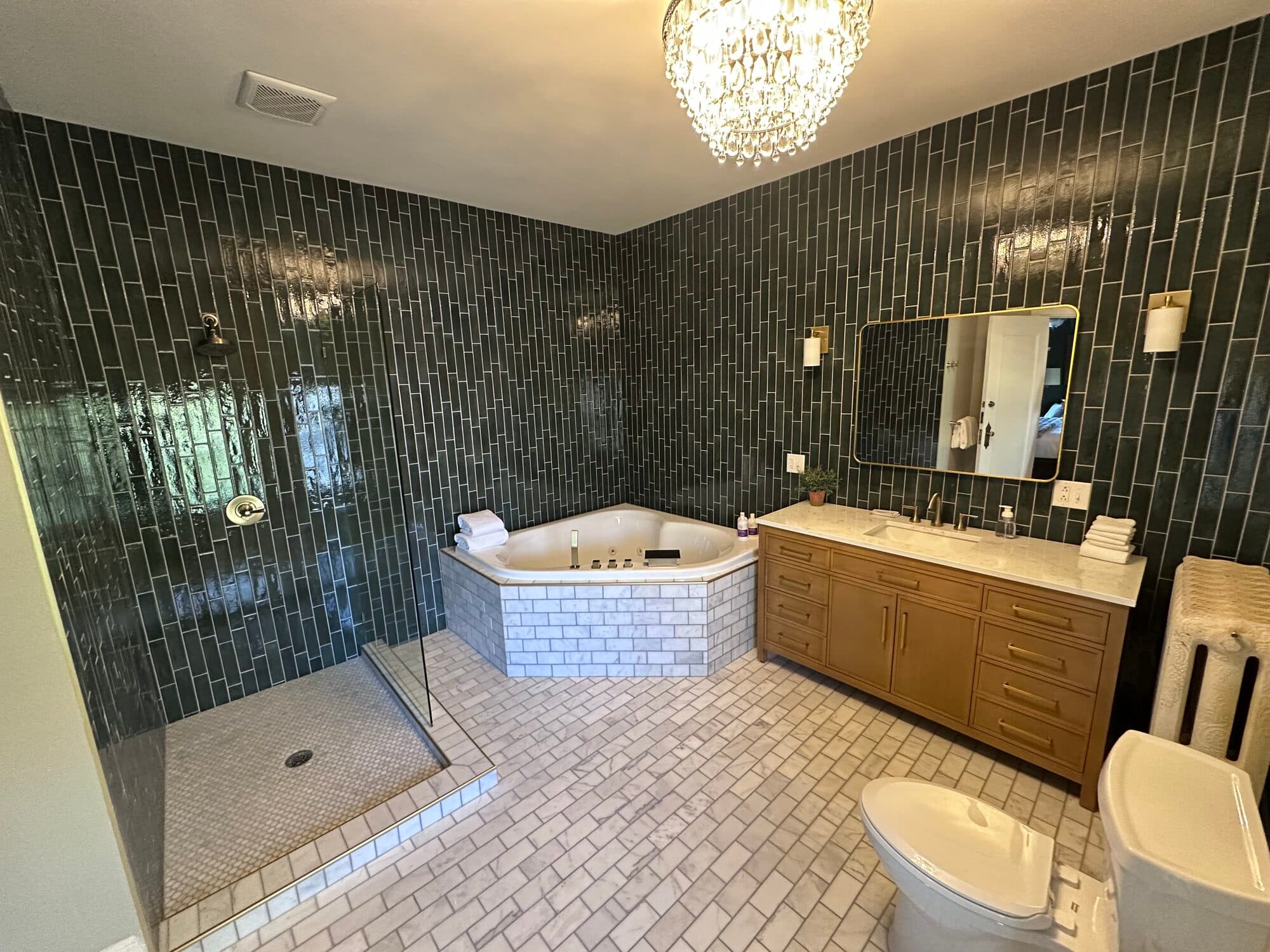 Bathroom tile remodel
