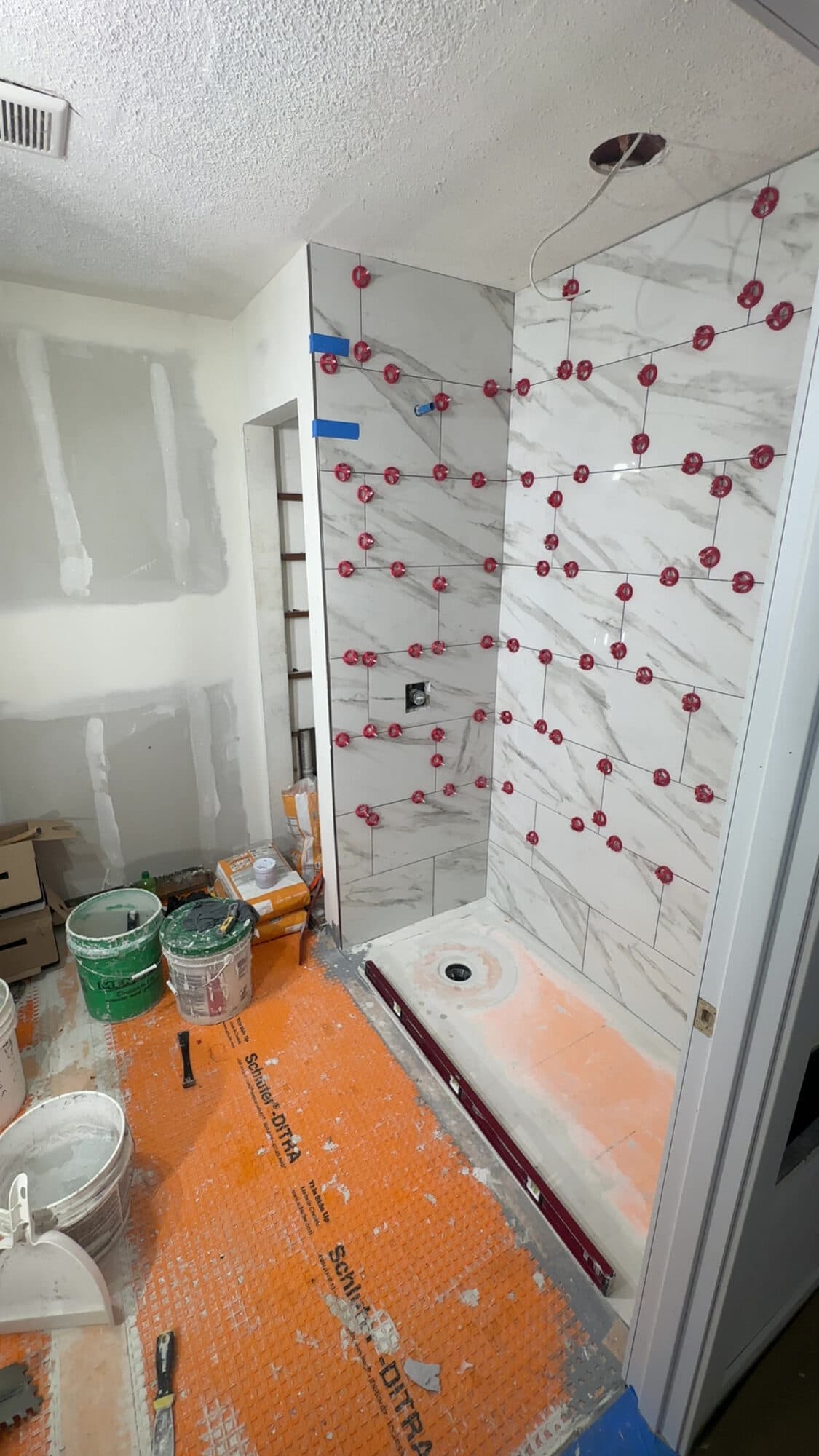 Bathroom tile — before